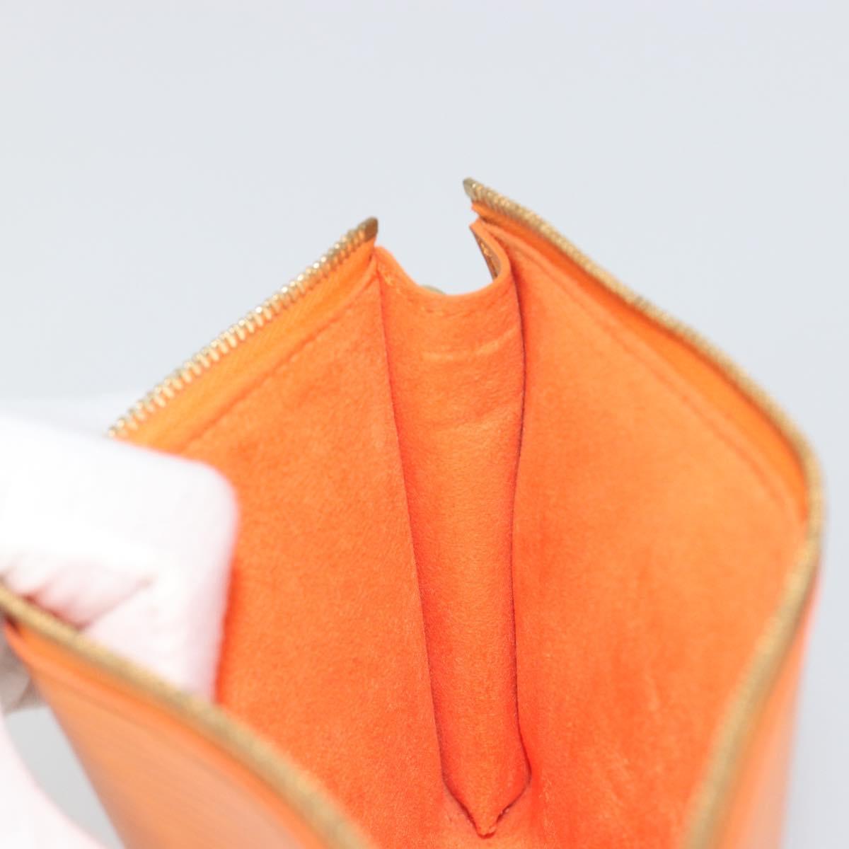 LOUIS VUITTON Epi Pochette Accessoires Orange Mandarin M5294H LV Auth 197554A