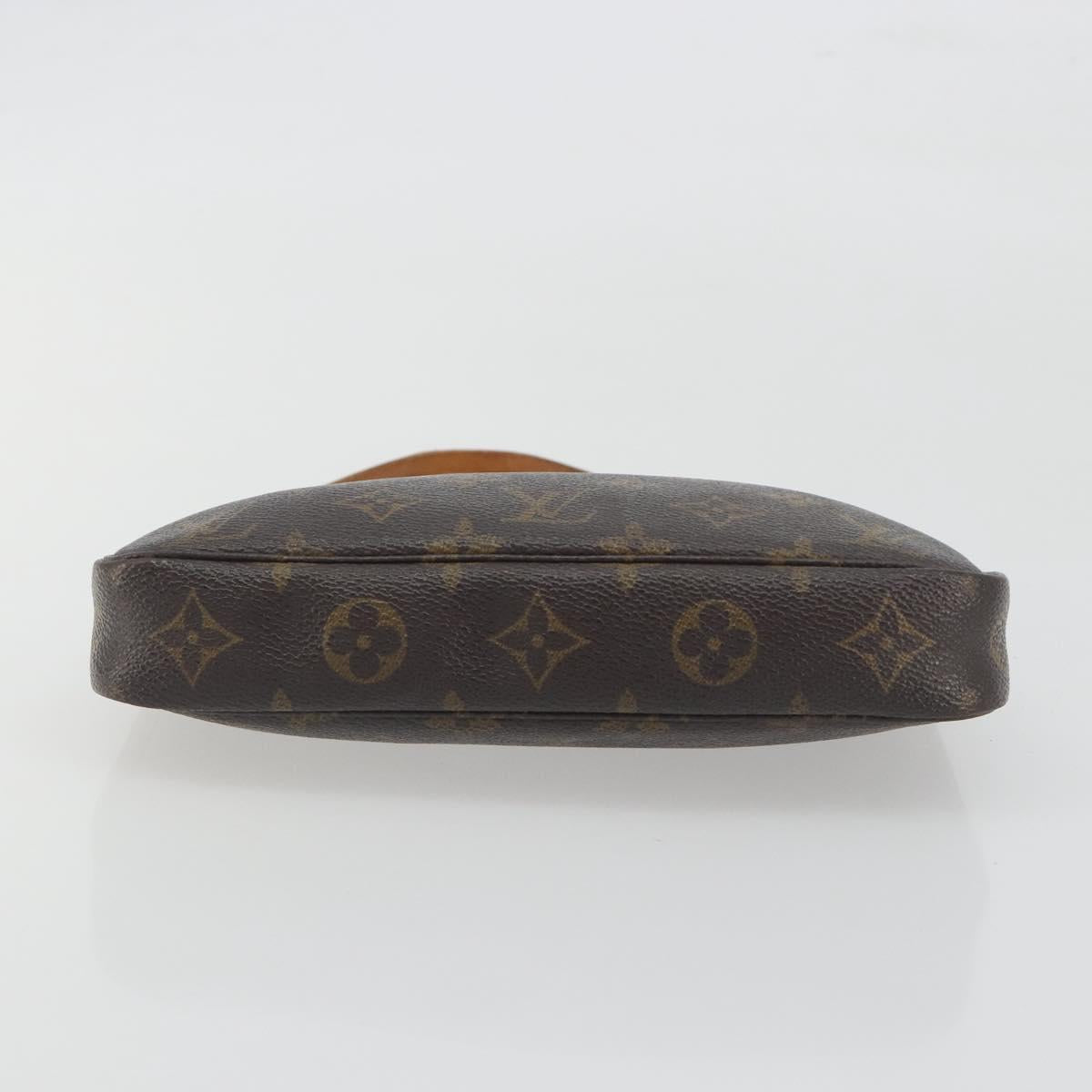 LOUIS VUITTON Monogram Pochette Accessoires Pouch M51980 LV Auth 197556