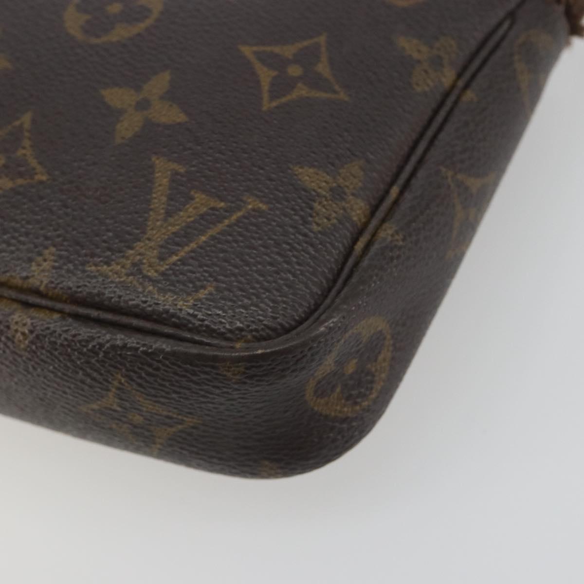 LOUIS VUITTON Monogram Pochette Accessoires Pouch M51980 LV Auth 197556