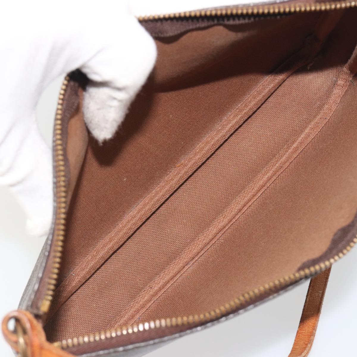 LOUIS VUITTON Monogram Pochette Accessoires Pouch M51980 LV Auth 197556