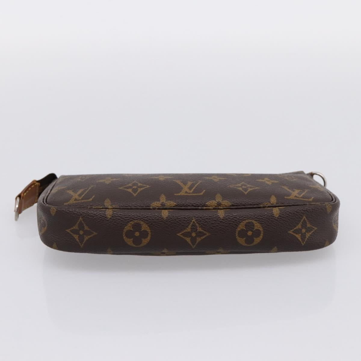 LOUIS VUITTON Monogram Pochette Accessoires Pouch M51980 LV Auth 197558
