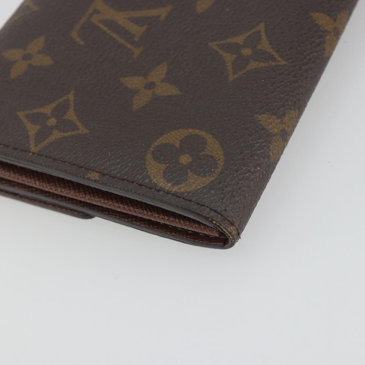 LOUIS VUITTON Monogram Portefeuille Sarah Long Wallet M61734 LV Auth 197559