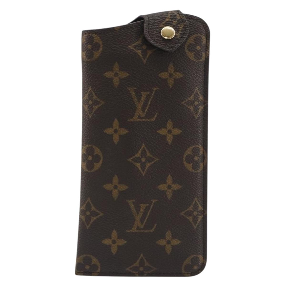 LOUIS VUITTON Monogram Etui Lunette PM Glasses Case M66545 LV Auth 197561V