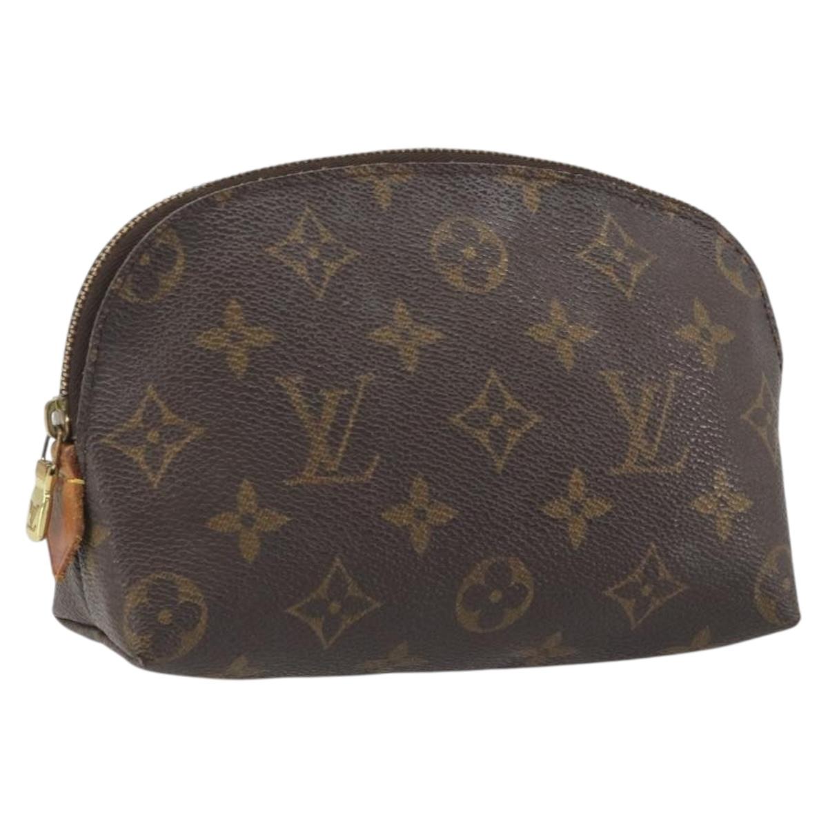 LOUIS VUITTON Monogram Pochette Cosmetic PM Pouch M43998 LV Auth 197565