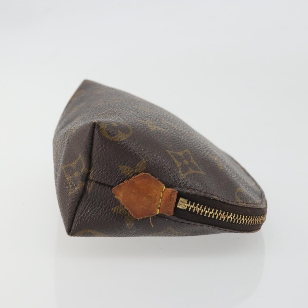 LOUIS VUITTON Monogram Pochette Cosmetic PM Pouch M43998 LV Auth 197565