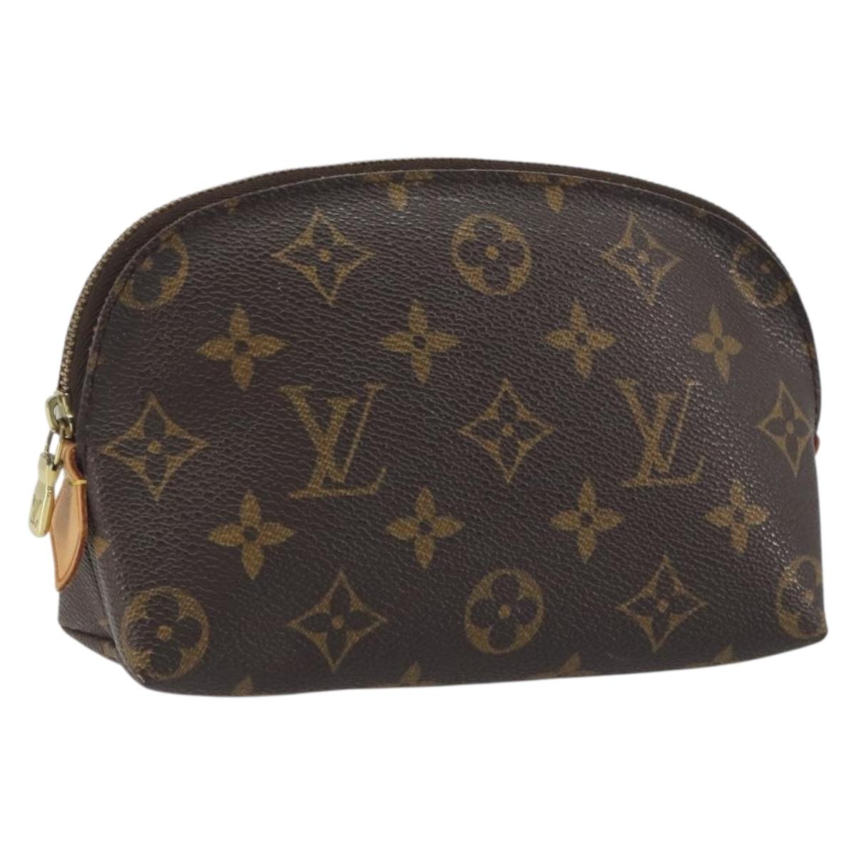 LOUIS VUITTON Monogram Pochette Cosmetic PM Pouch M43998 LV Auth 197566