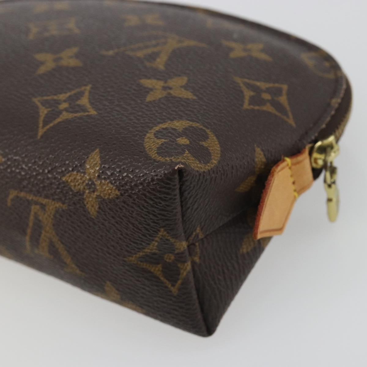 LOUIS VUITTON Monogram Pochette Cosmetic PM Pouch M43998 LV Auth 197566