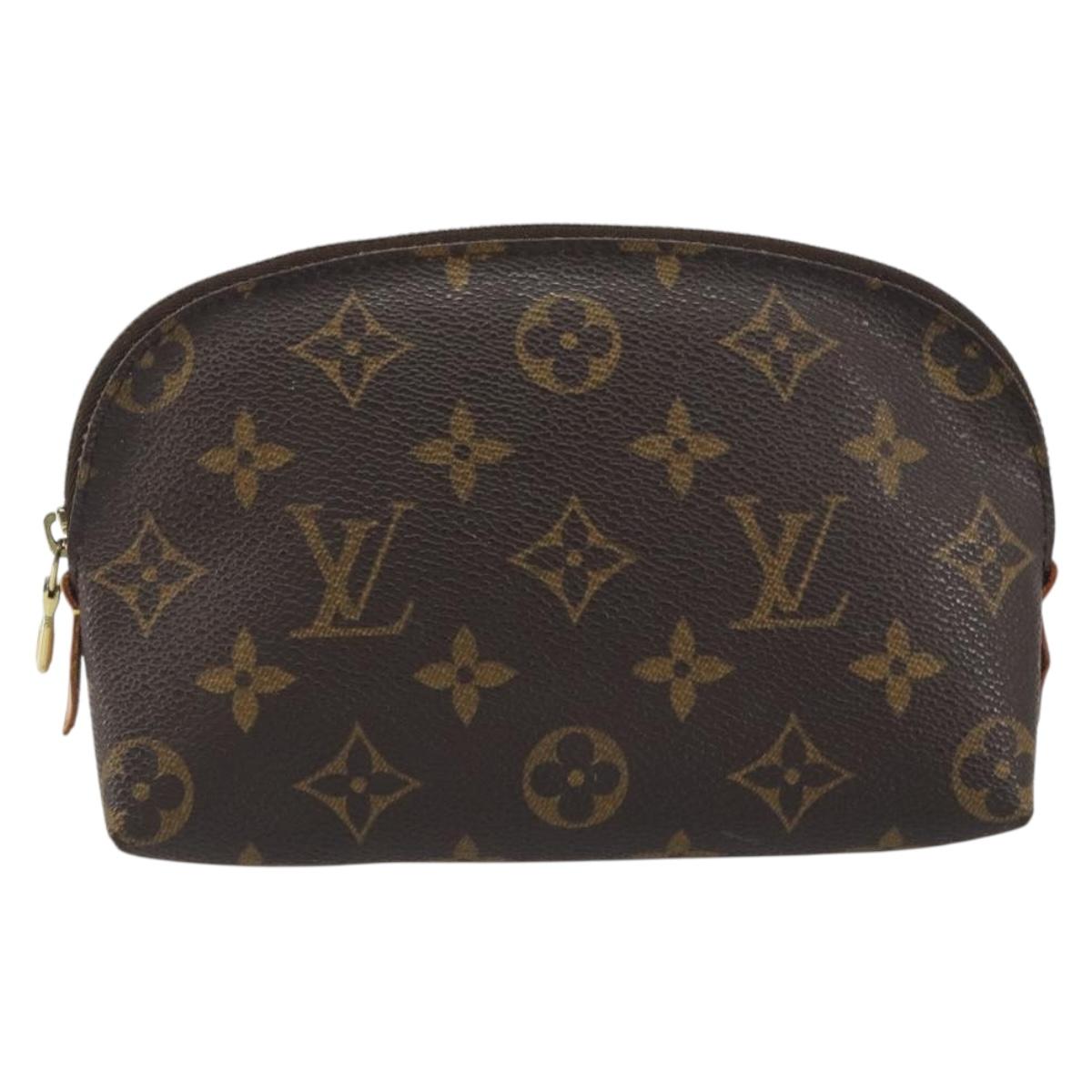 LOUIS VUITTON Monogram Pochette Cosmetic PM Pouch M43998 LV Auth 197566