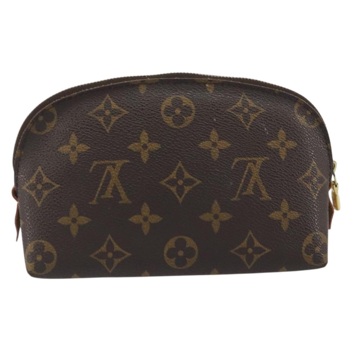 LOUIS VUITTON Monogram Pochette Cosmetic PM Pouch M43998 LV Auth 197566