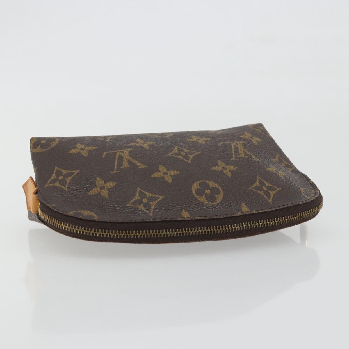 LOUIS VUITTON Monogram Pochette Cosmetic PM Pouch M43998 LV Auth 197566