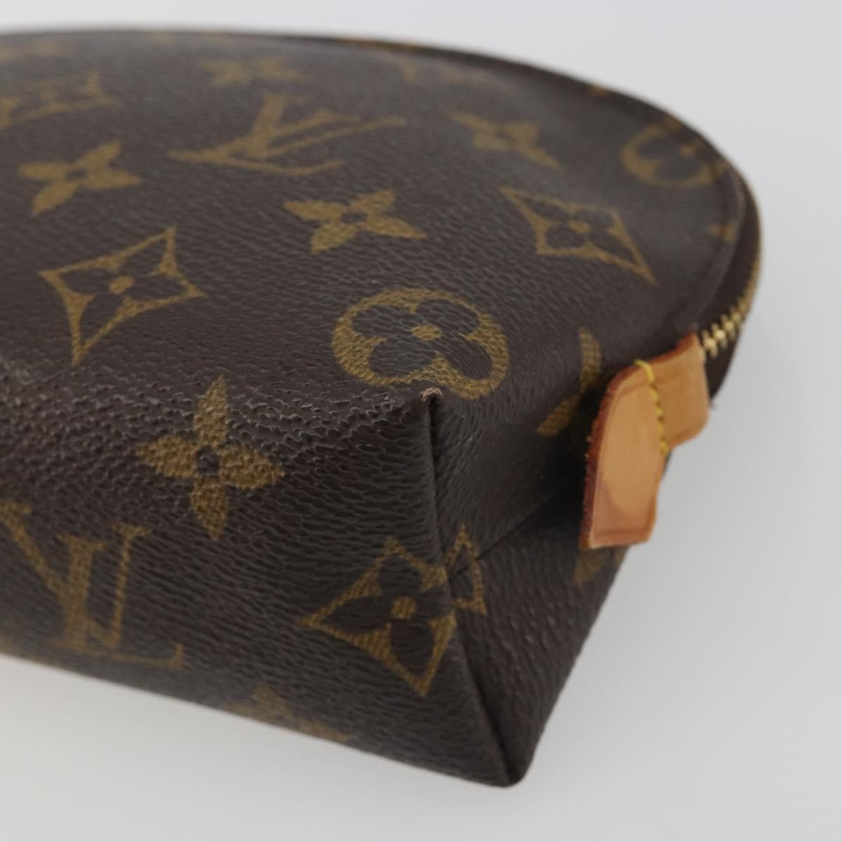 LOUIS VUITTON Monogram Pochette Cosmetic PM Pouch M43998 LV Auth 197566