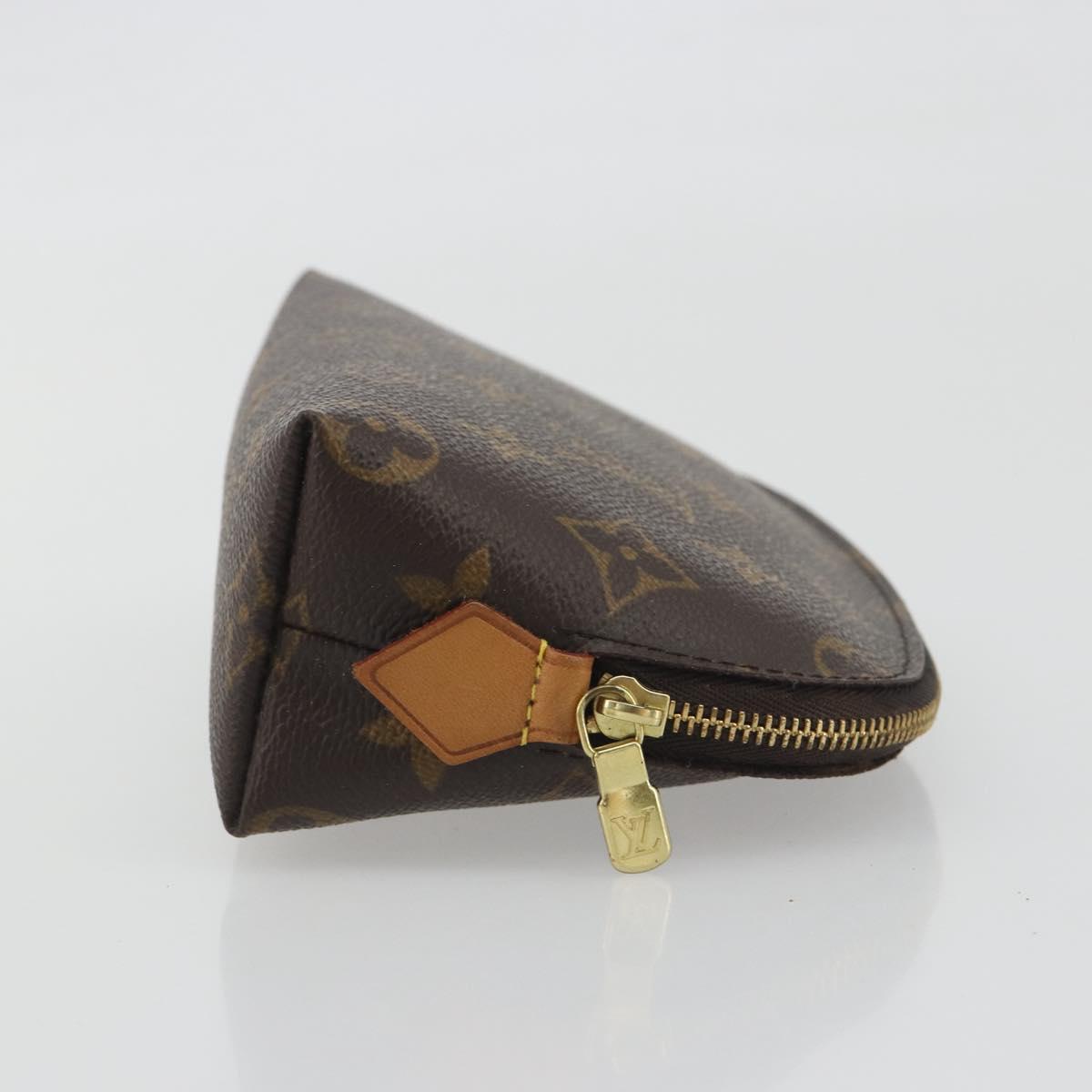 LOUIS VUITTON Monogram Pochette Cosmetic PM Pouch M43998 LV Auth 197567