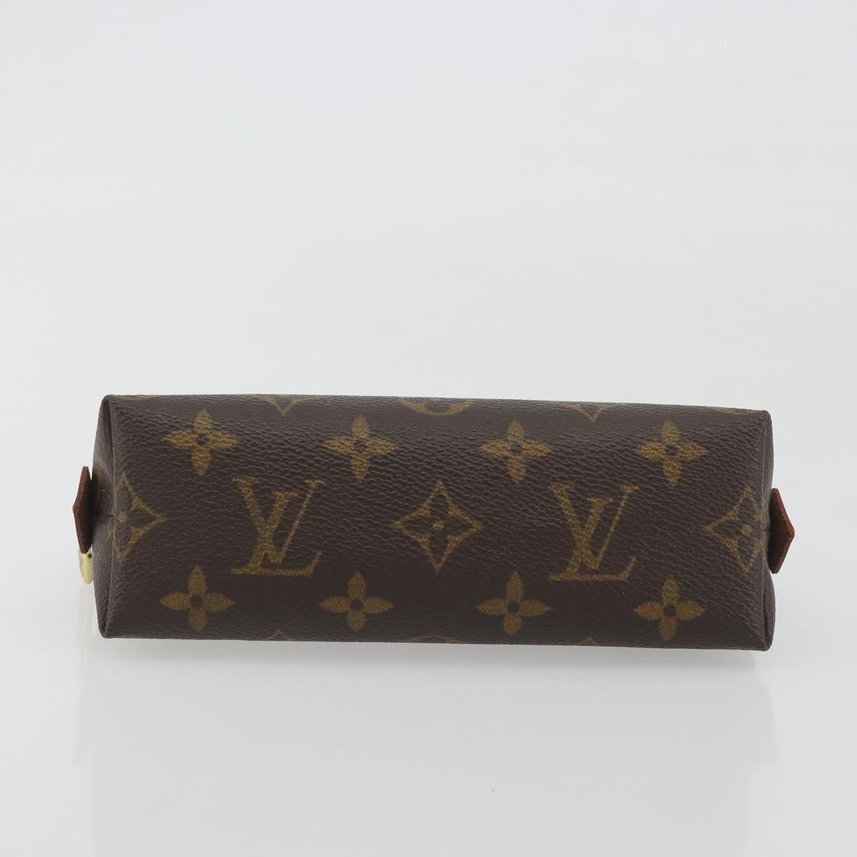 LOUIS VUITTON Monogram Pochette Cosmetic PM Pouch M43998 LV Auth 197567