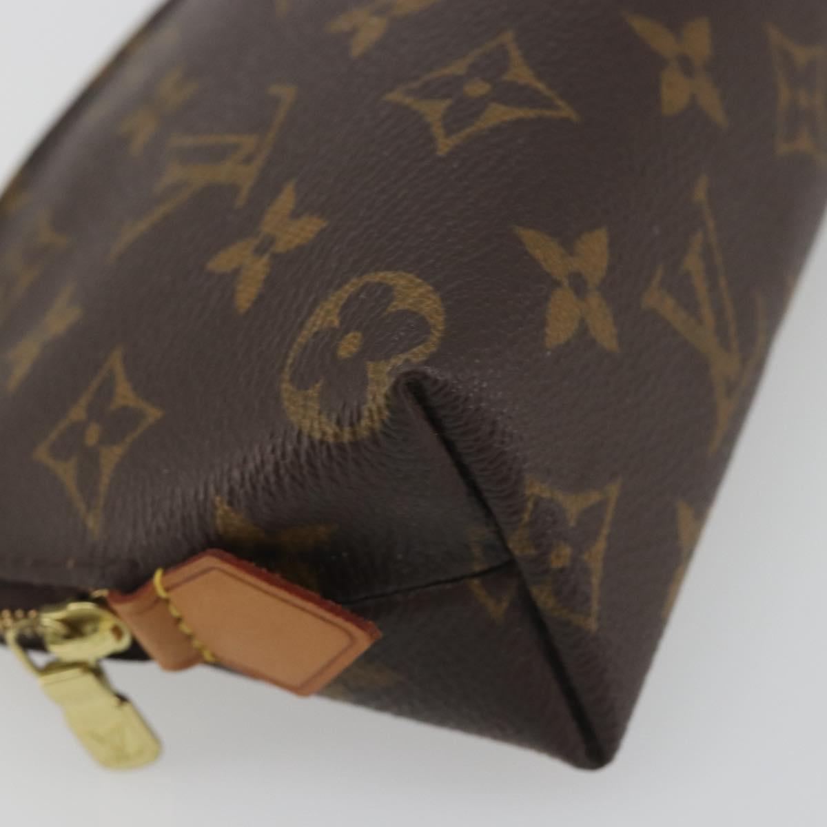 LOUIS VUITTON Monogram Pochette Cosmetic PM Pouch M43998 LV Auth 197567