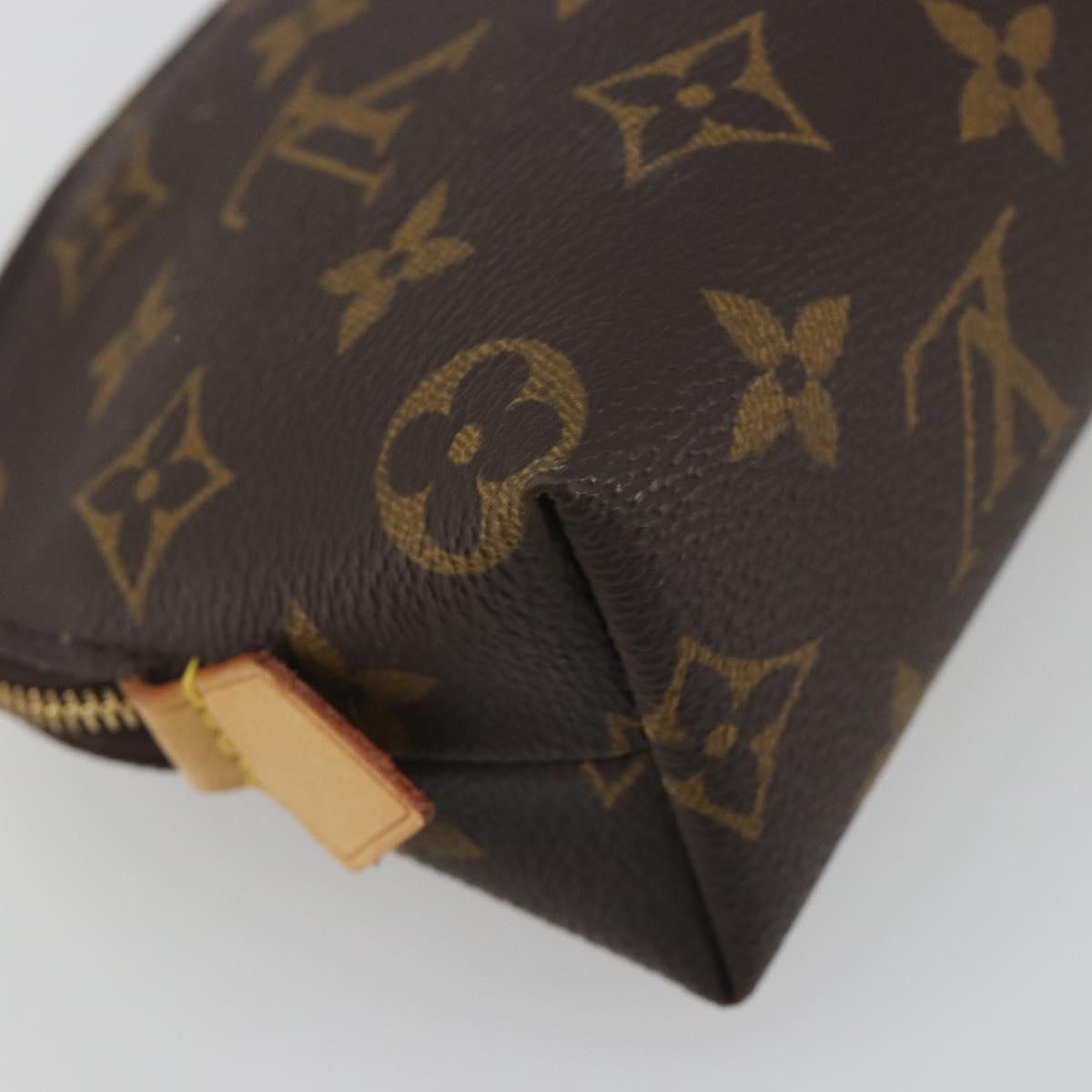 LOUIS VUITTON Monogram Pochette Cosmetic PM Pouch M43998 LV Auth 197568