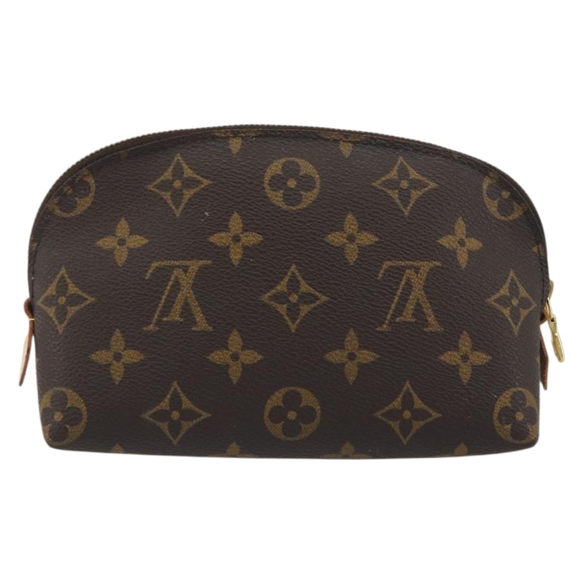 LOUIS VUITTON Monogram Pochette Cosmetic PM Pouch M43998 LV Auth 197568