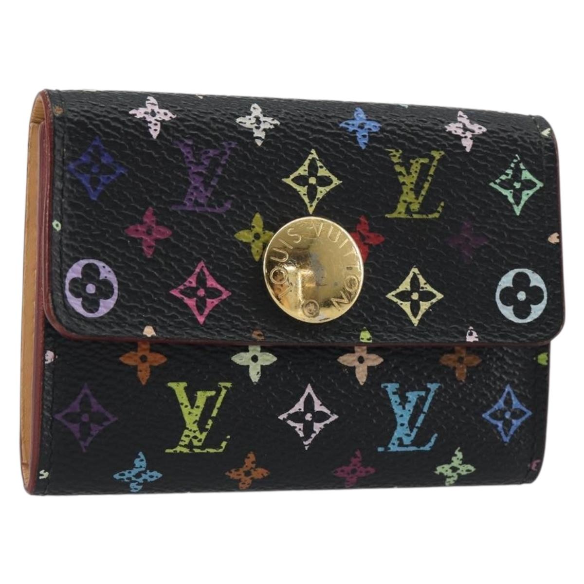 LOUIS VUITTON Multicolor Porte Monnaie Cozy Coin Purse M60007 LV Auth 197569