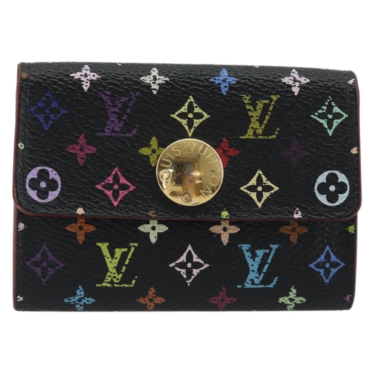 LOUIS VUITTON Multicolor Porte Monnaie Cozy Coin Purse M60007 LV Auth 197569