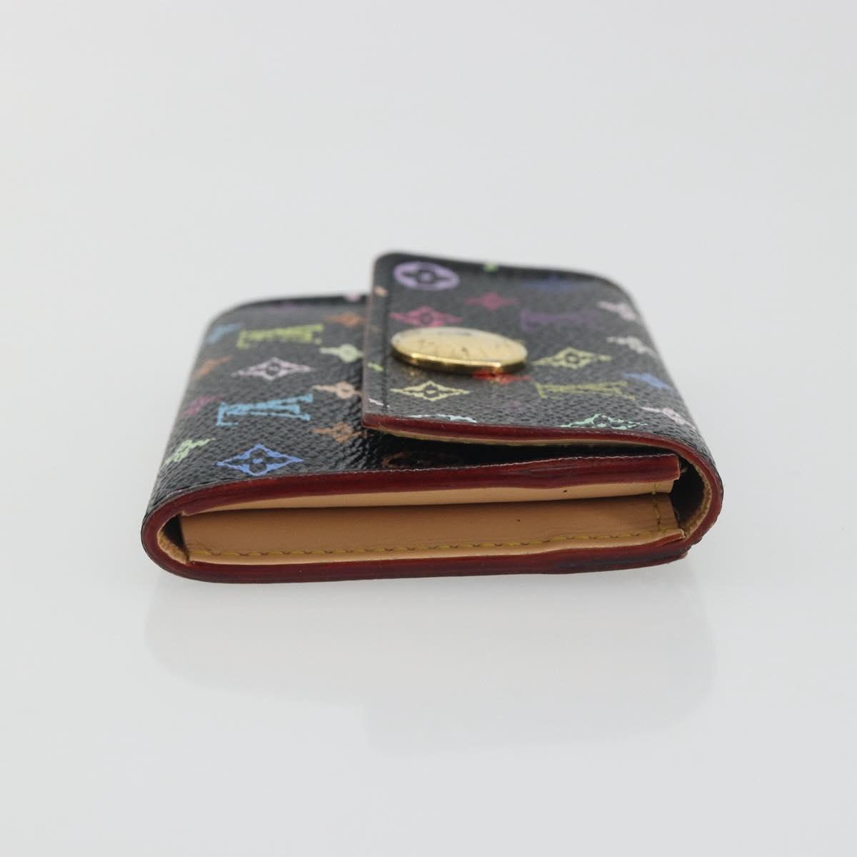 LOUIS VUITTON Multicolor Porte Monnaie Cozy Coin Purse M60007 LV Auth 197569