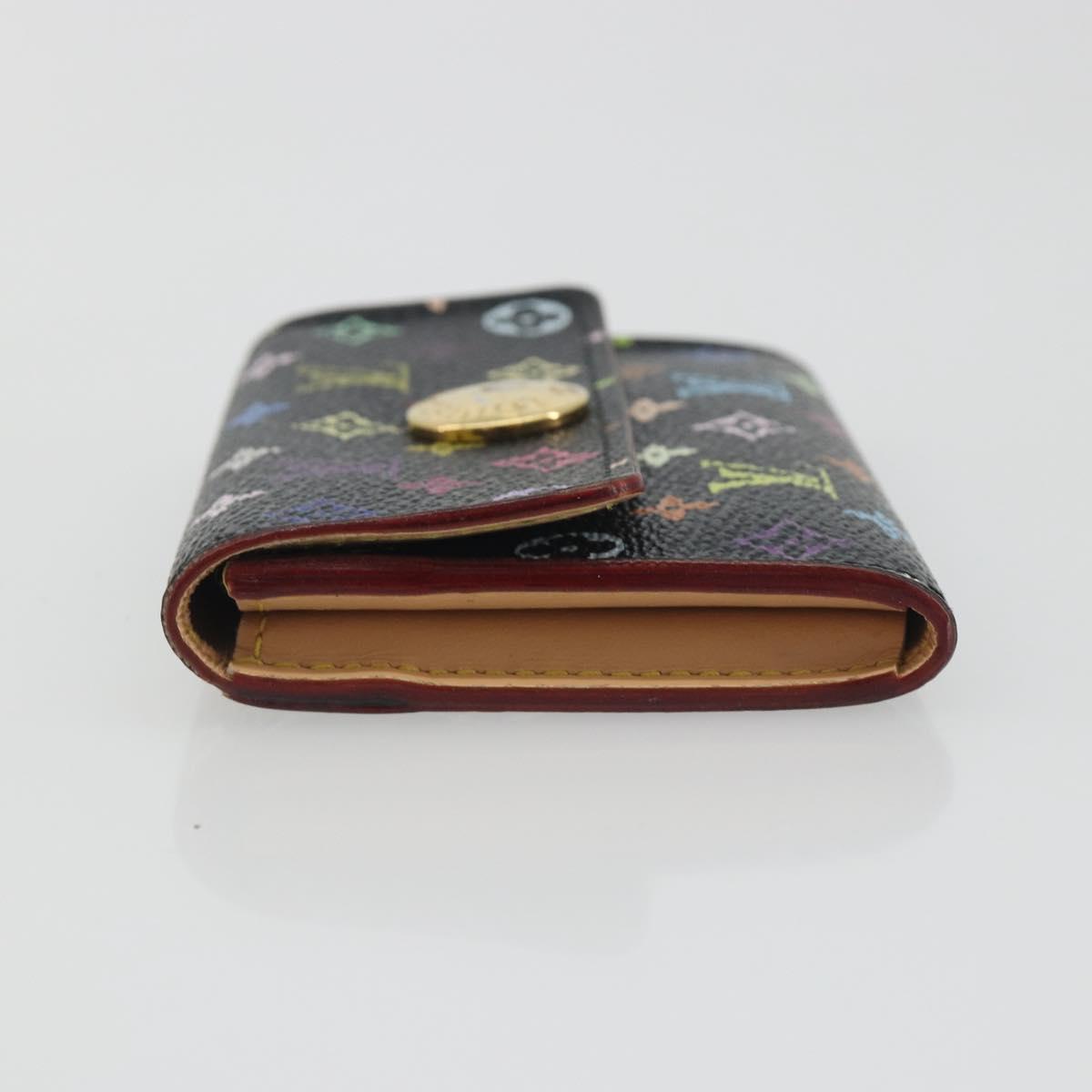 LOUIS VUITTON Multicolor Porte Monnaie Cozy Coin Purse M60007 LV Auth 197569