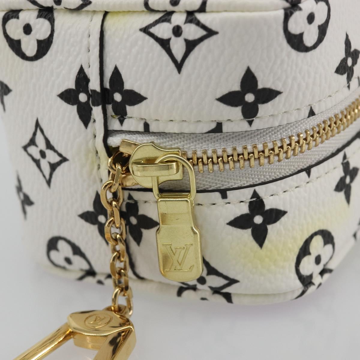 LOUIS VUITTON Monogram Giant Porte Monnaie Cube Multicolor M67669 Auth 197571M