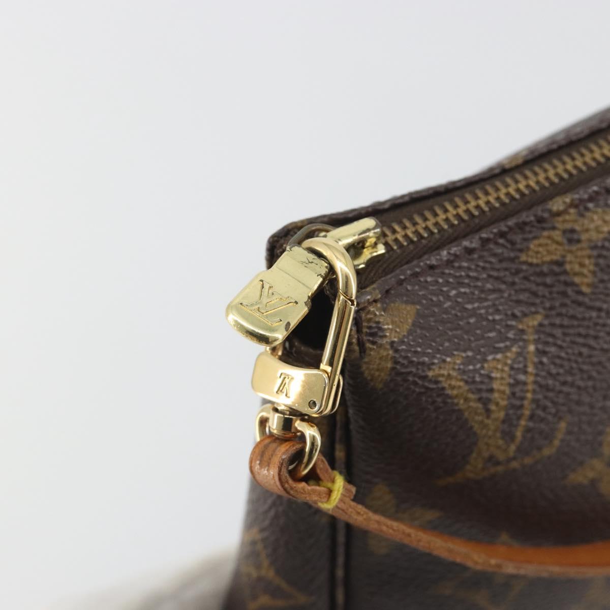 LOUIS VUITTON Monogram Pochette Accessoires Pouch M51980 LV Auth 197578