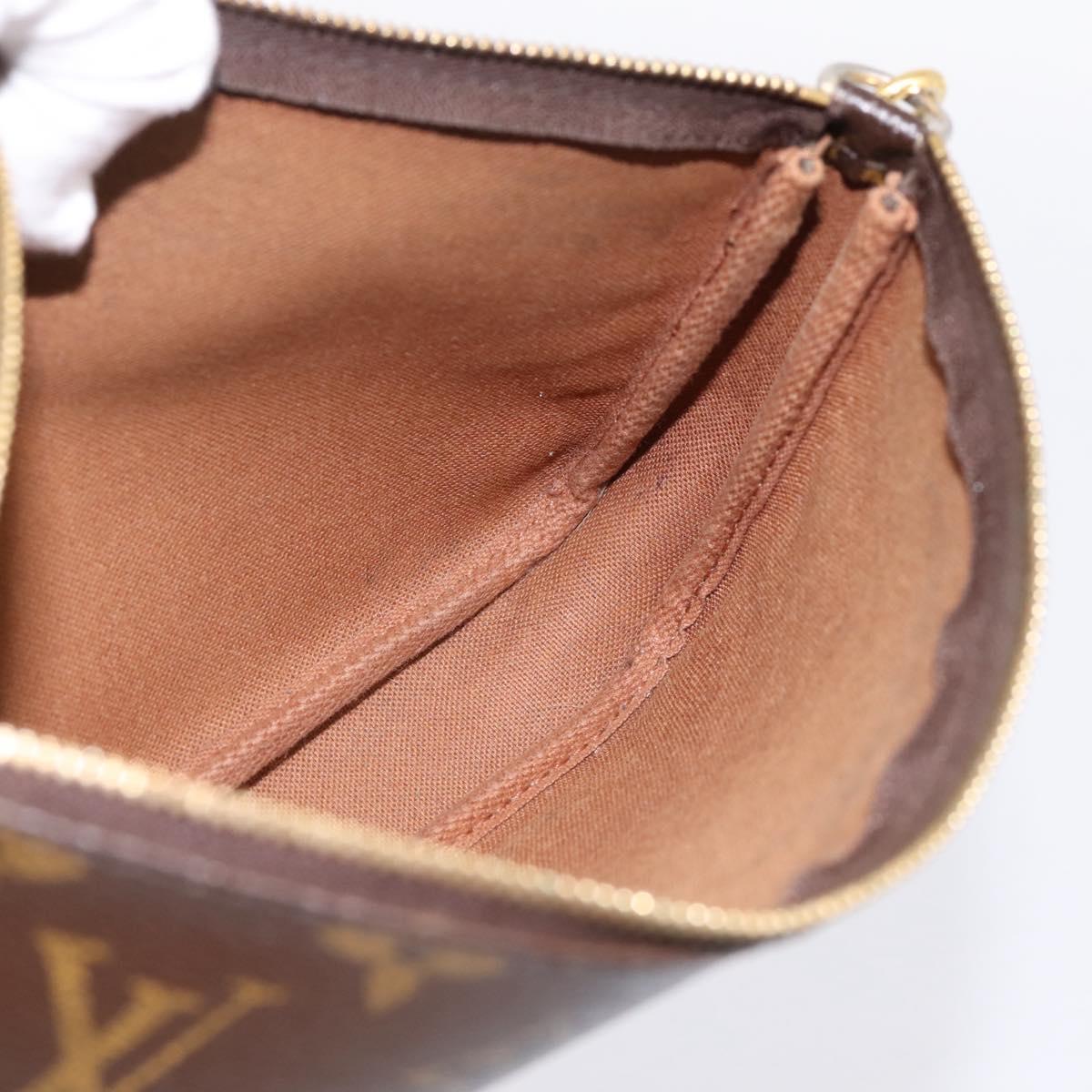 LOUIS VUITTON Monogram Pochette Accessoires Pouch M51980 LV Auth 197579