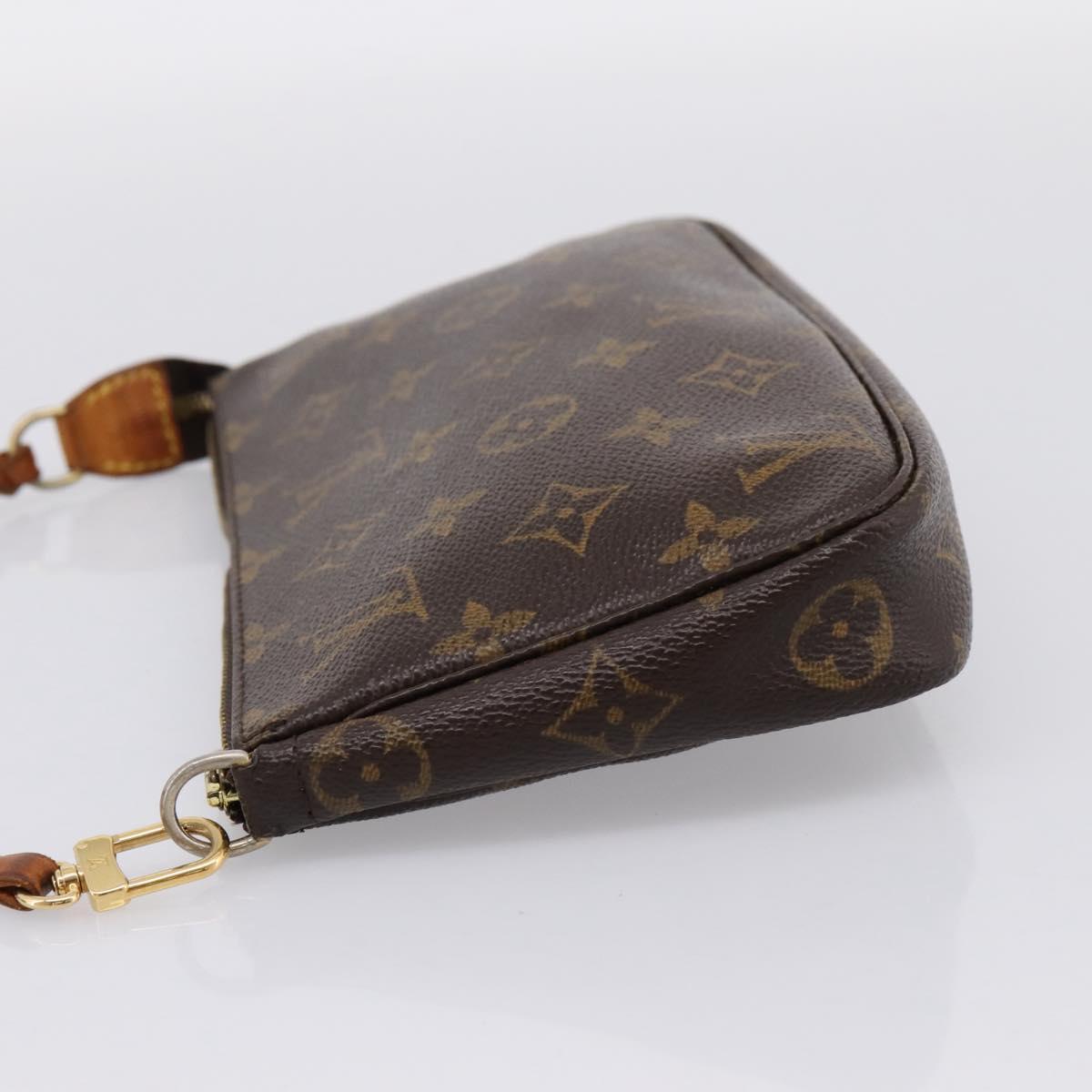 LOUIS VUITTON Monogram Pochette Accessoires Pouch M51980 LV Auth 197579