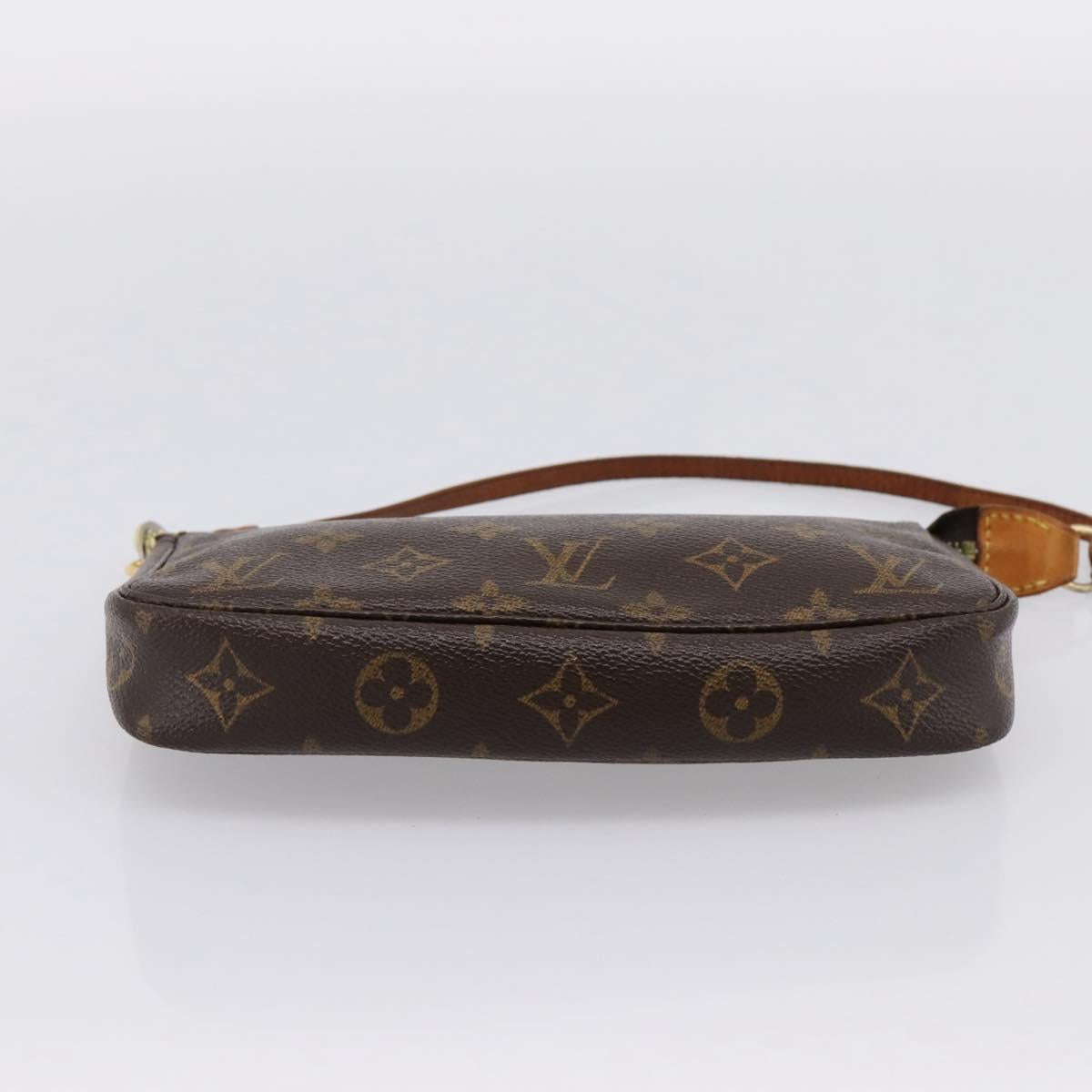 LOUIS VUITTON Monogram Pochette Accessoires Pouch M51980 LV Auth 197579