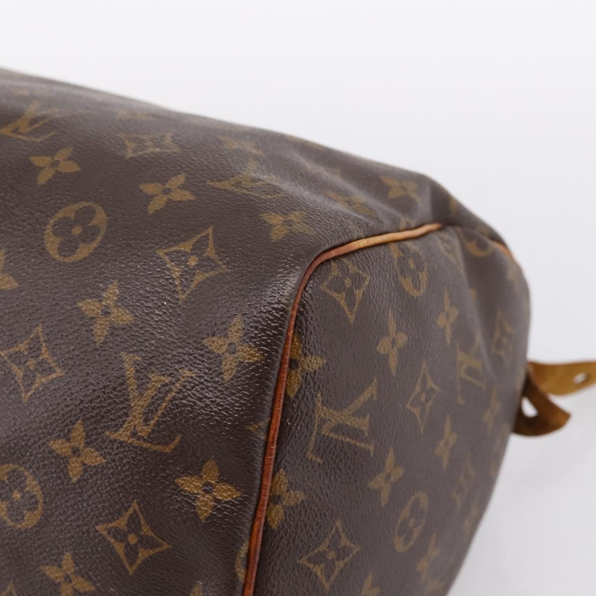 LOUIS VUITTON Monogram Speedy 30 Hand Bag M41526 LV Auth 197604