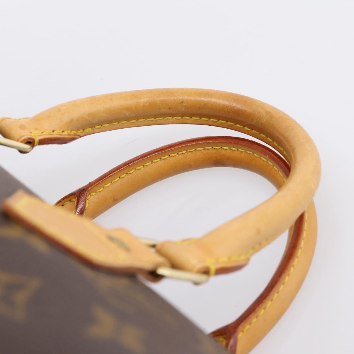 LOUIS VUITTON Monogram Speedy 25 Hand Bag M41528 LV Auth 197621