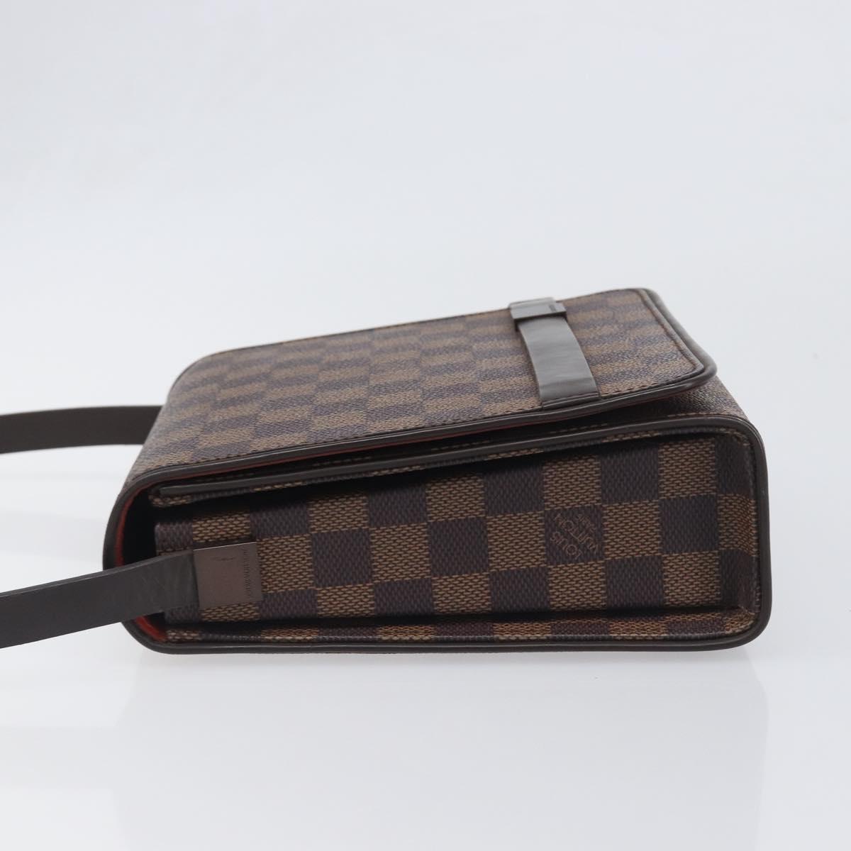 LOUIS VUITTON Damier Ebene Tribeca Mini Shoulder Bag N51162 LV Auth 197622V