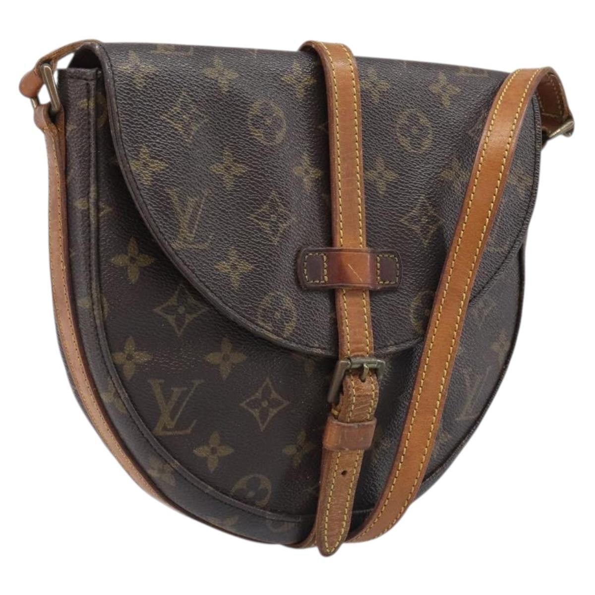 LOUIS VUITTON Monogram Chantilly MM Shoulder Bag M51233 LV Auth 197635