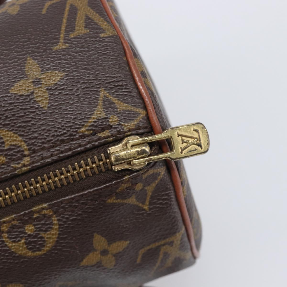 LOUIS VUITTON Monogram Papillon 26 Hand Bag M51386 LV Auth 197640A