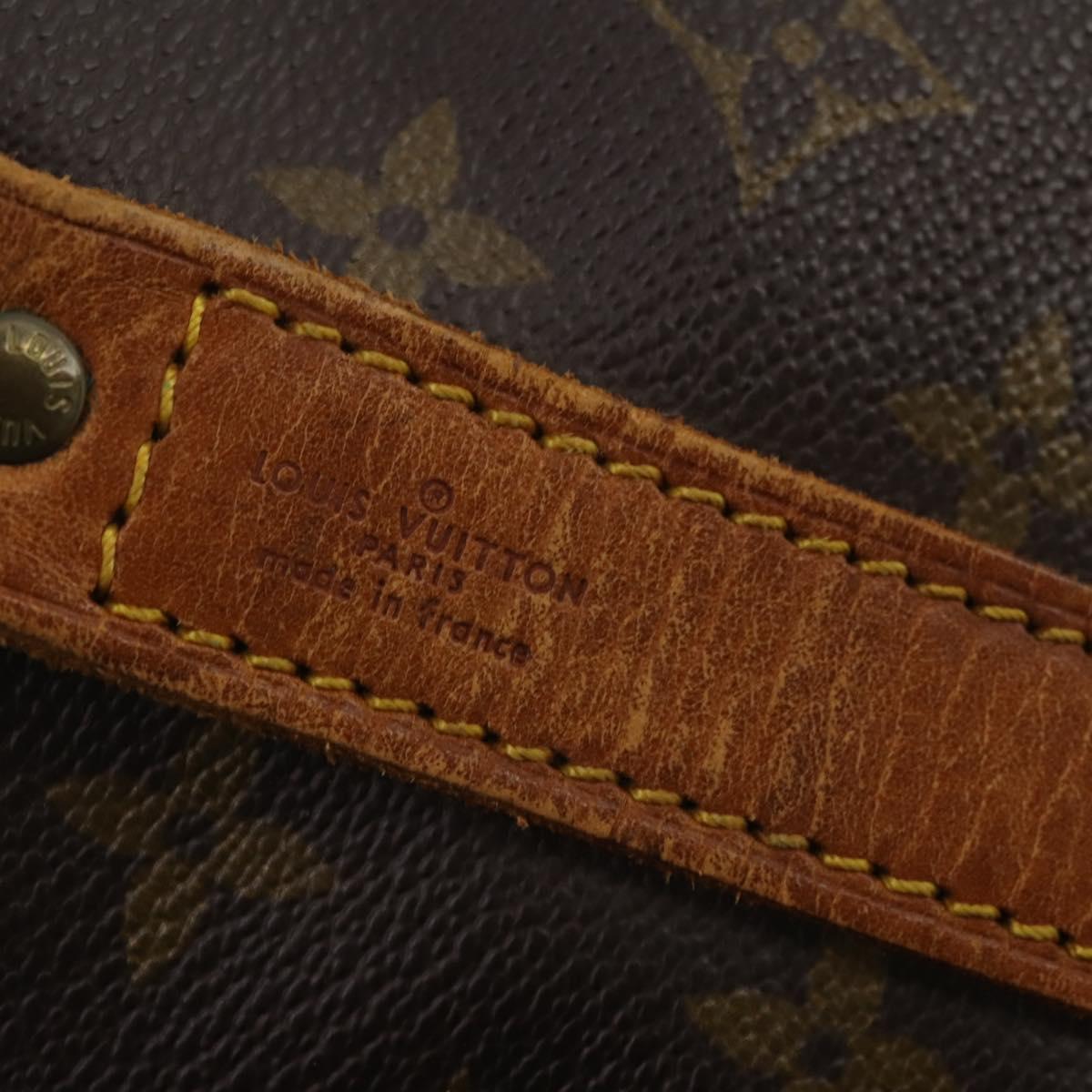 LOUIS VUITTON Monogram Keepall Bandouliere 50 Boston Bag M41416 LV Auth 197653