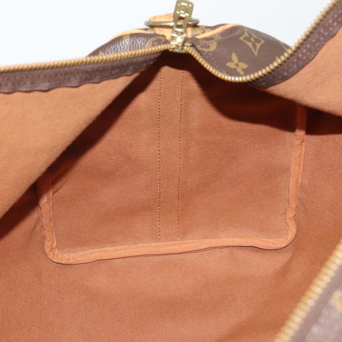 LOUIS VUITTON Monogram Keepall Bandouliere 50 Boston Bag M41416 LV Auth 197653