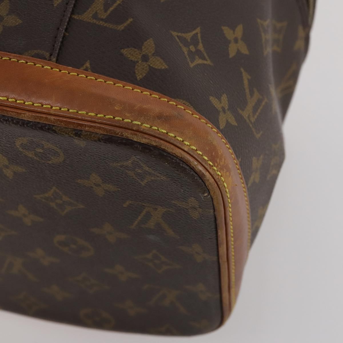 LOUIS VUITTON Monogram Nice Hand Bag M47280 LV Auth 197654
