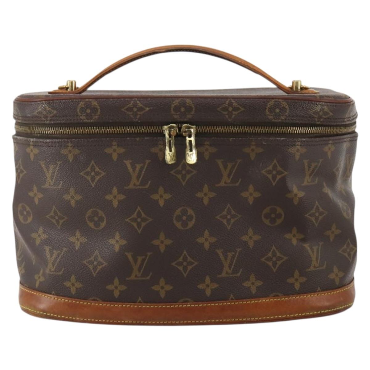 LOUIS VUITTON Monogram Nice Hand Bag M47280 LV Auth 197654