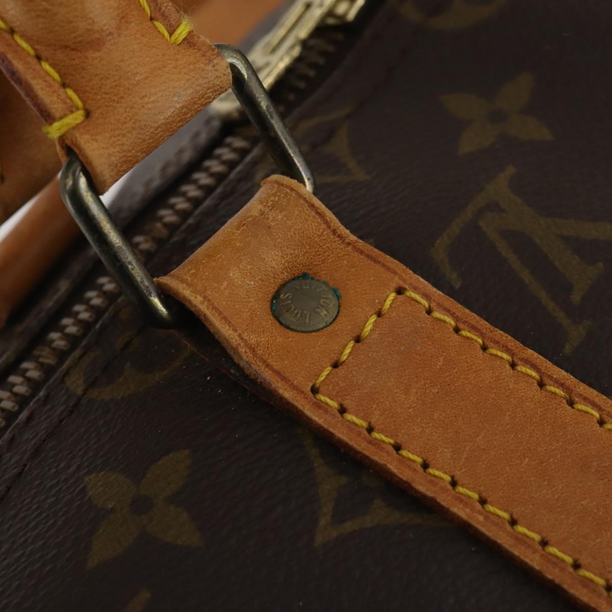 LOUIS VUITTON Monogram Keepall 50 Boston Bag M41426 LV Auth 197662