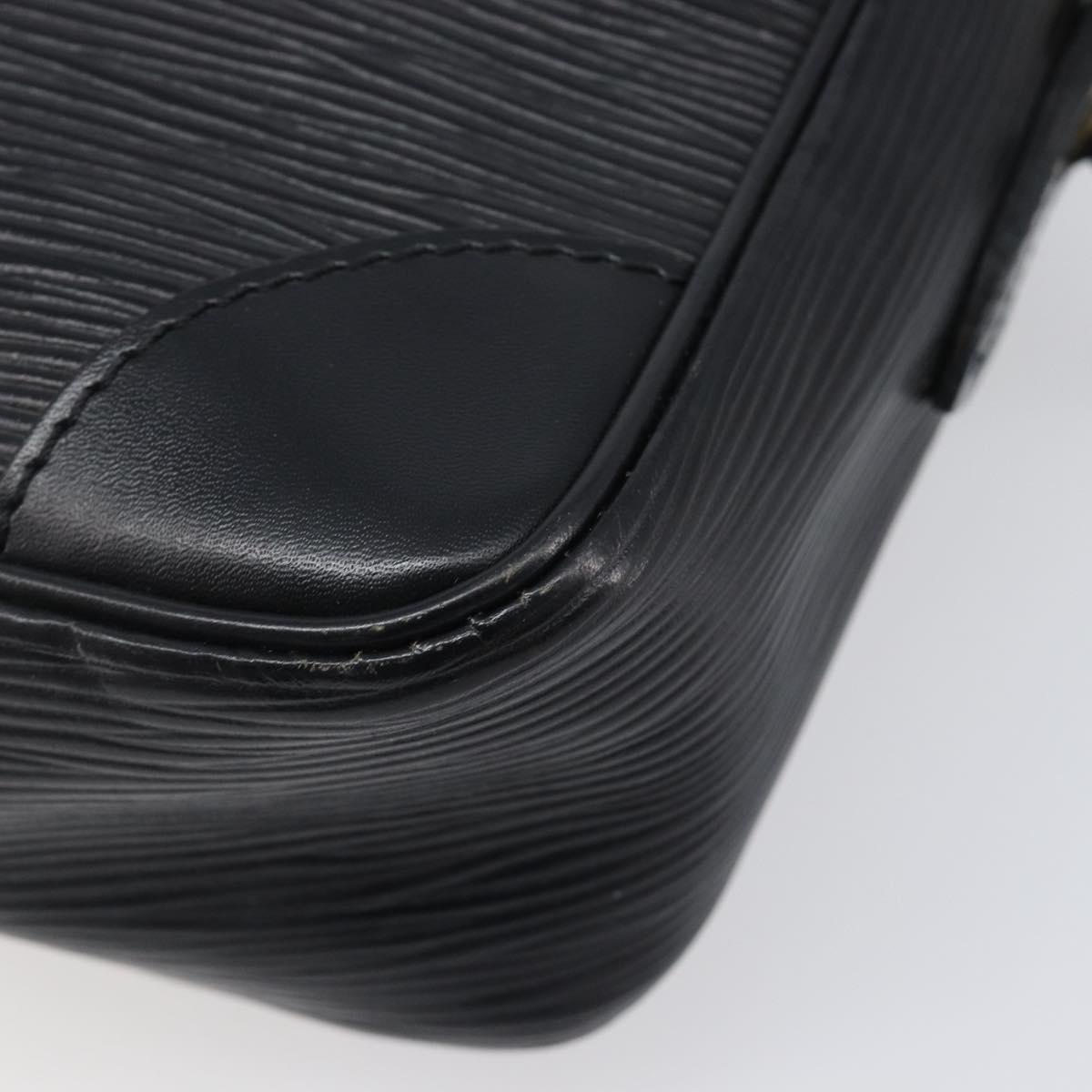 LOUIS VUITTON Epi Trocadero 23 Shoulder Bag Black M52302 LV Auth 197664A