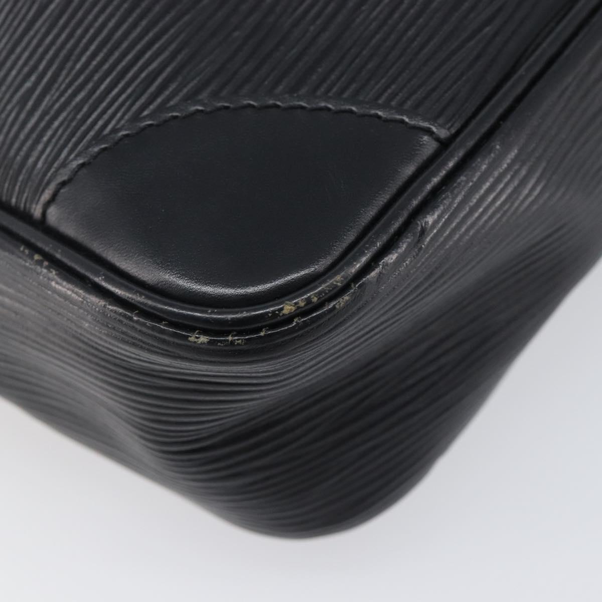 LOUIS VUITTON Epi Trocadero 23 Shoulder Bag Black M52302 LV Auth 197664A