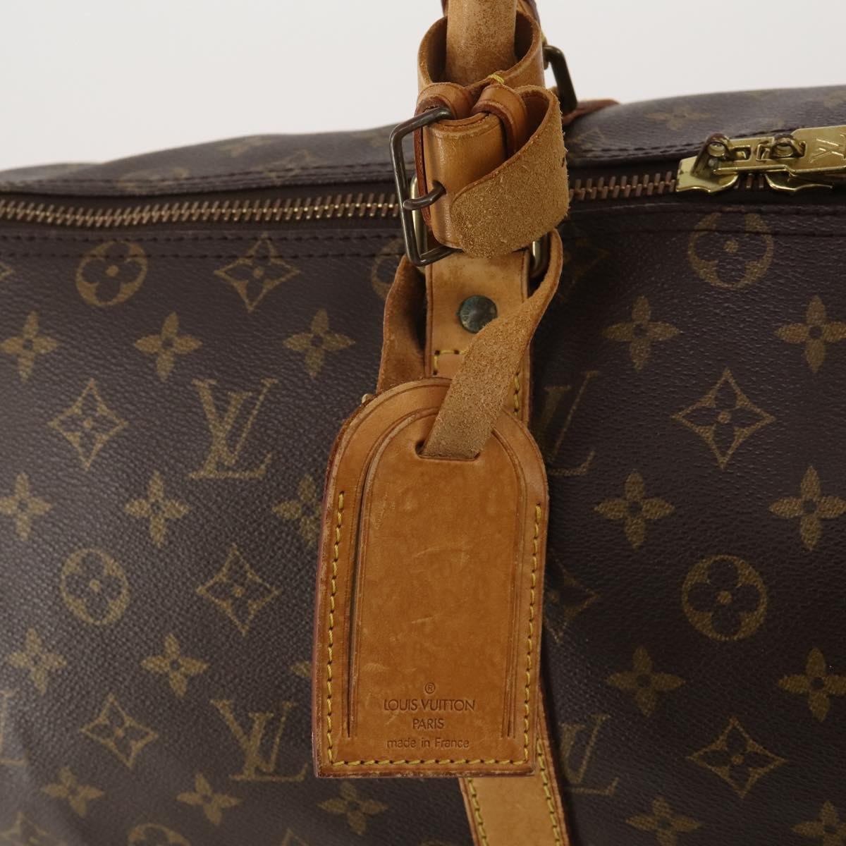LOUIS VUITTON Monogram Keepall 45 Boston Bag M41428 LV Auth 197667