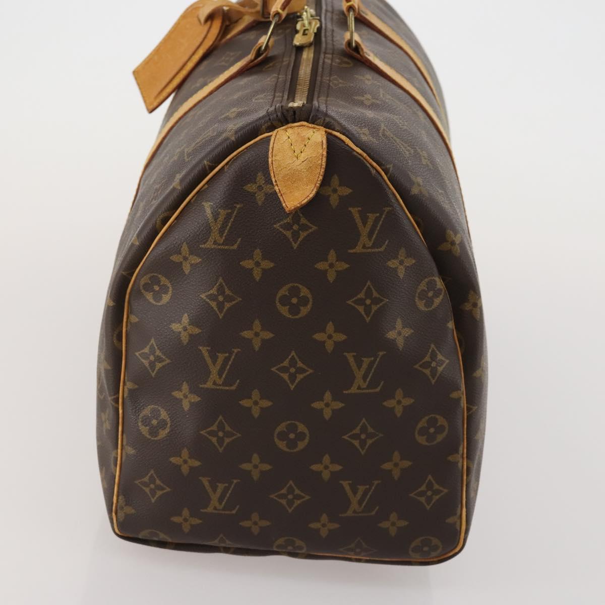 LOUIS VUITTON Monogram Keepall 45 Boston Bag M41428 LV Auth 197667