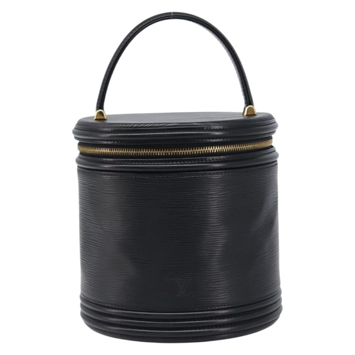 LOUIS VUITTON Epi Cannes Hand Bag Black M48032 LV Auth 197674V