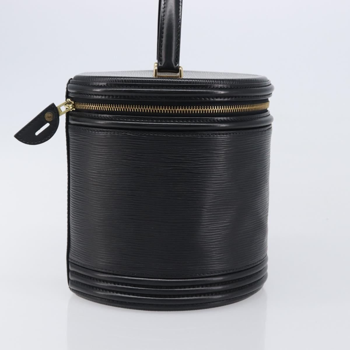 LOUIS VUITTON Epi Cannes Hand Bag Black M48032 LV Auth 197674V