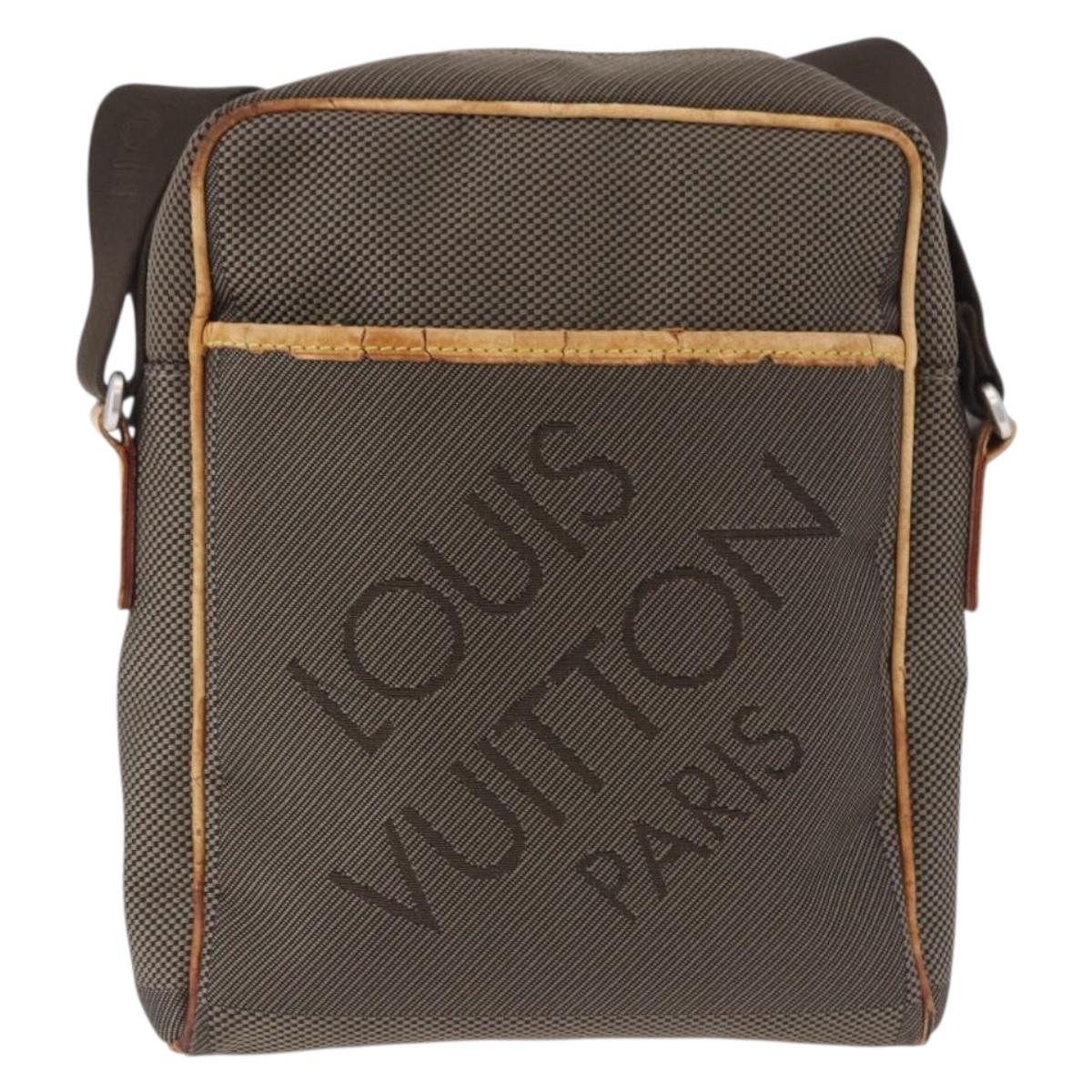 LOUIS VUITTON Damier Geant Sitadan NM Bag Brown Tail M93224 LV Auth 197692