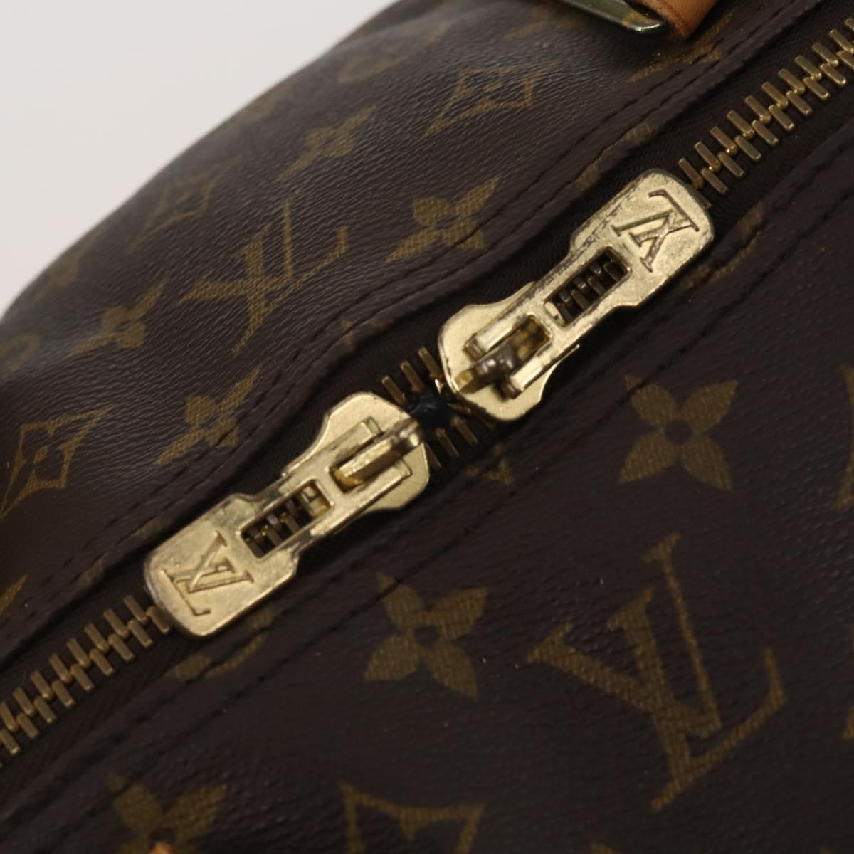 LOUIS VUITTON Monogram Keepall 60 Boston Bag M41422 LV Auth 197701