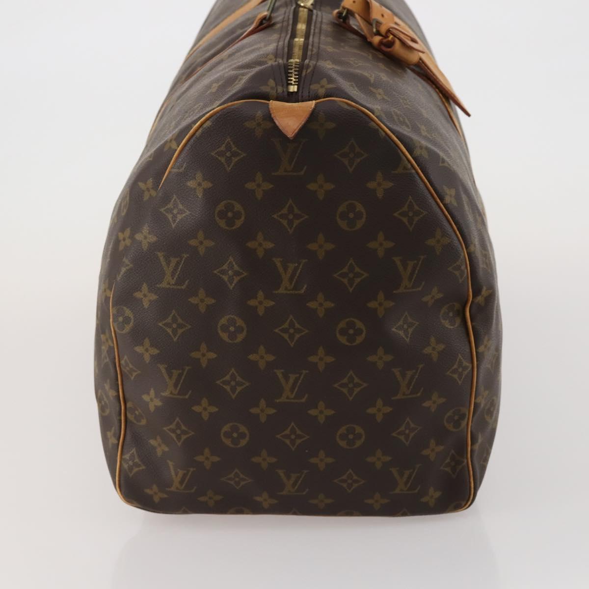 LOUIS VUITTON Monogram Keepall 60 Boston Bag M41422 LV Auth 197701