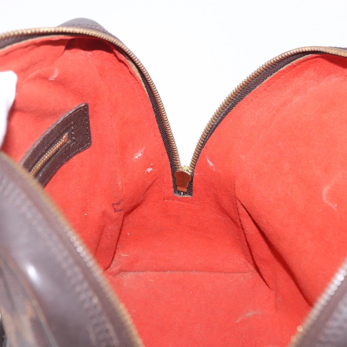 LOUIS VUITTON Damier Ebene Brera Hand Bag N51150 LV Auth 197706