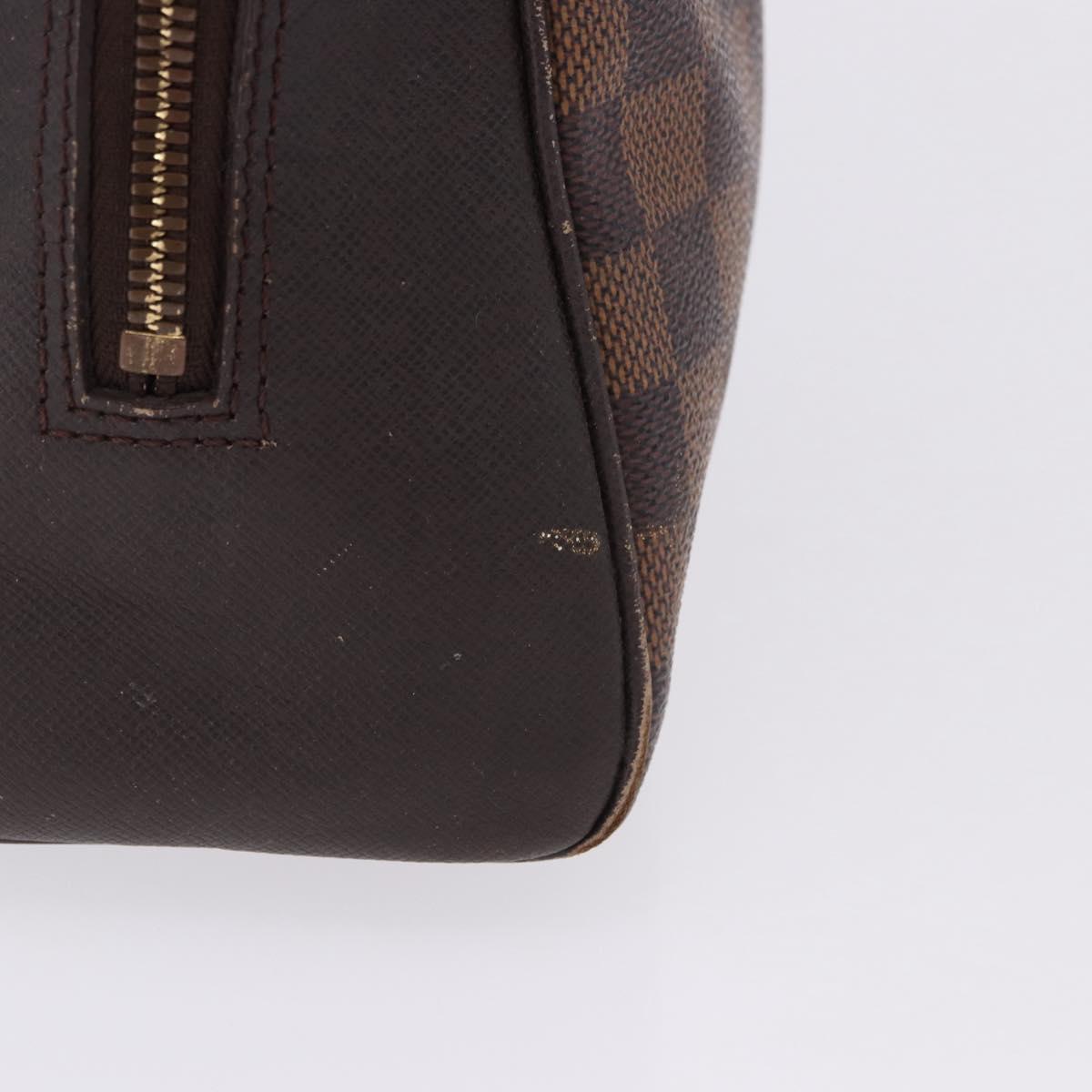 LOUIS VUITTON Damier Ebene Brera Hand Bag N51150 LV Auth 197706